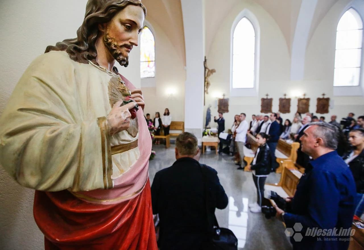 Sveta misa u župi Presvetog Srca Isusova Potoci