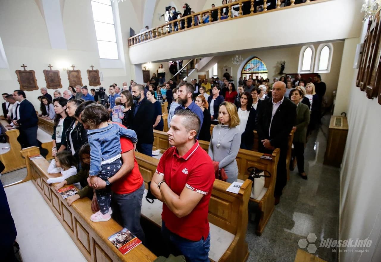 Sveta misa u župi Presvetog Srca Isusova Potoci