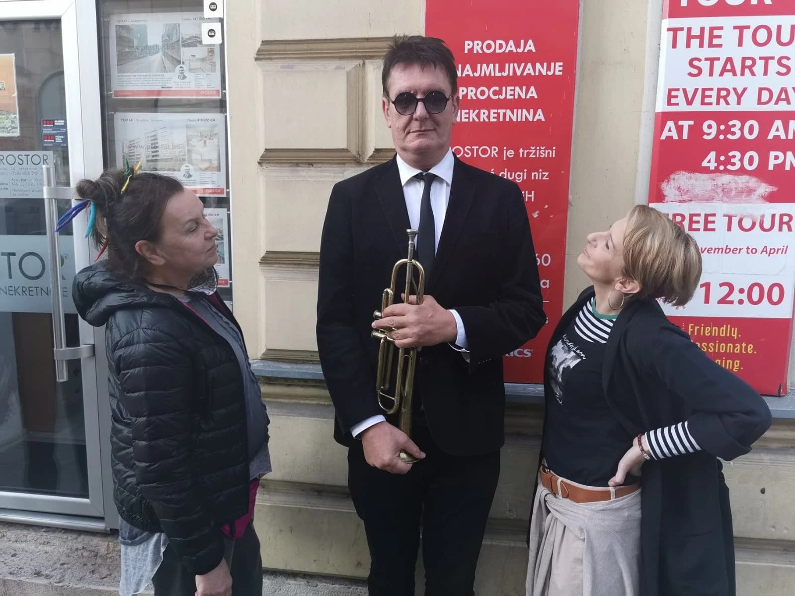 Snimanje spota za pjesmu „Oj Germanijo“ grupe „Anchy & The Moondogs“.