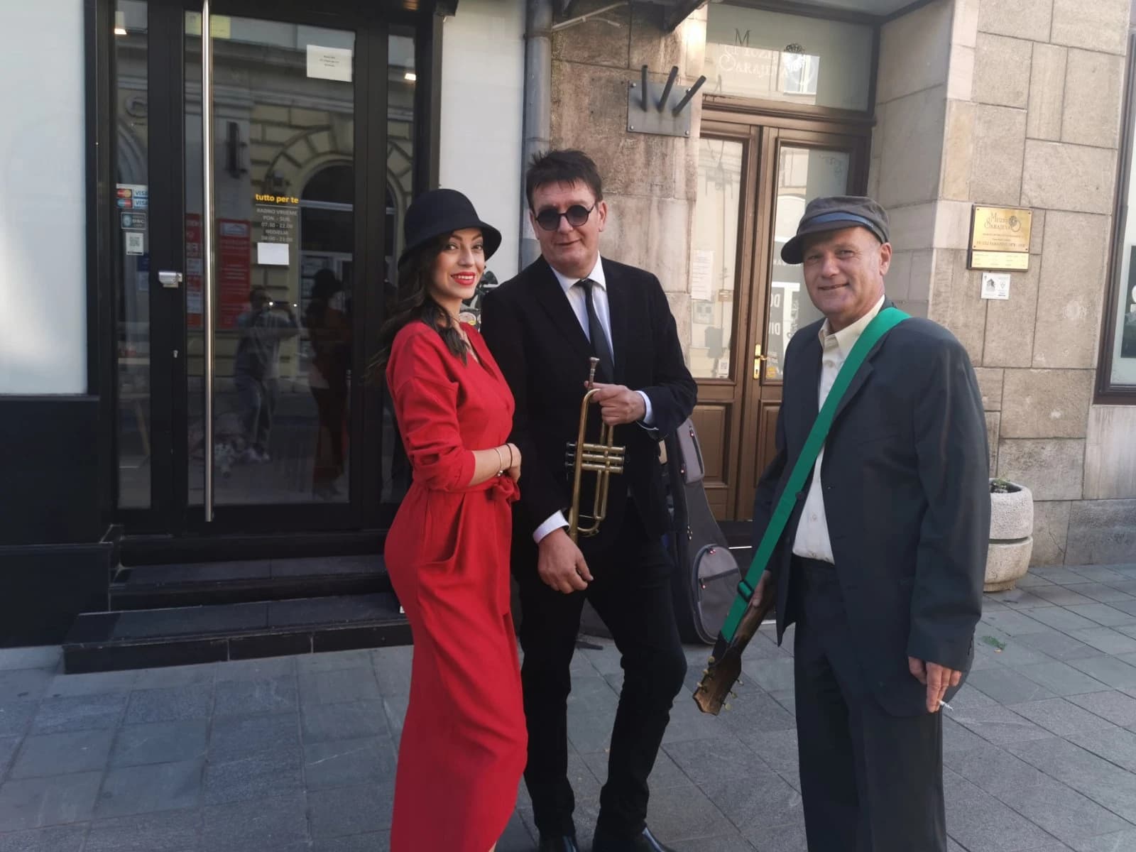 Snimanje spota za pjesmu „Oj Germanijo“ grupe „Anchy & The Moondogs“.