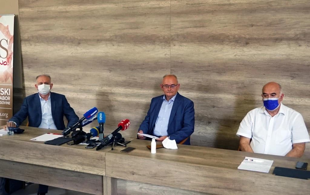 Konferencija za medije HNS-a u Mostaru
