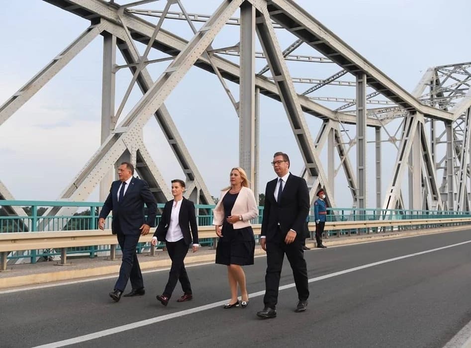 Delegacije Srbije i RS-a u Sremskoj Rači