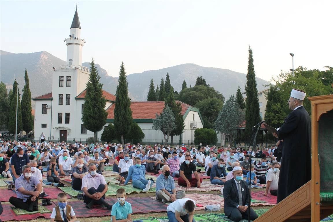 Bajram namaza u Mostaru 