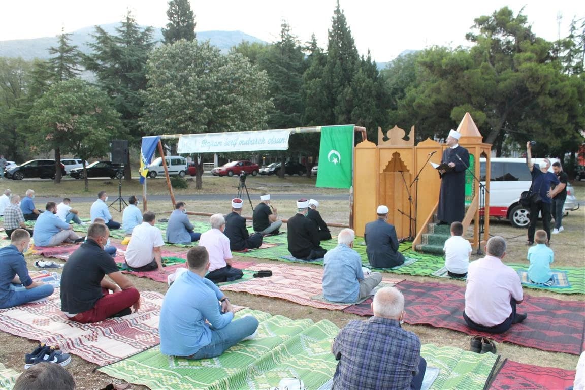 Bajram namaza u Mostaru 