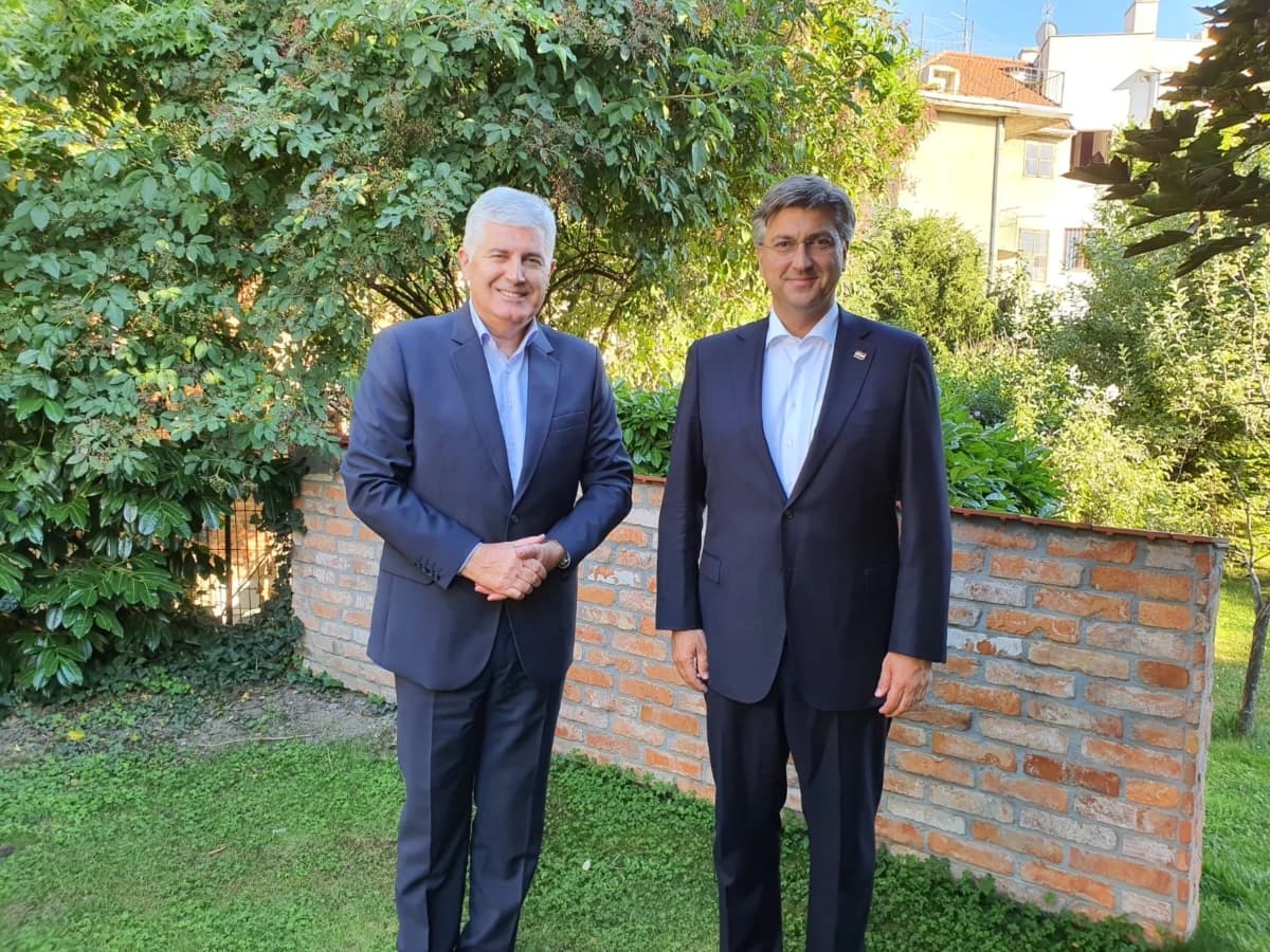 Čović-Plenković: Hrvatska partner u izgradnji europske budućnosti BiH