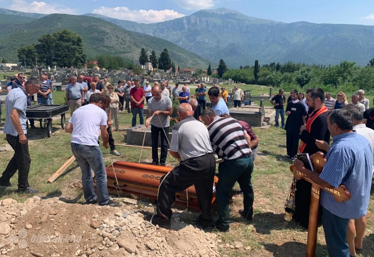 Posljednji ispraćaj pokojnog Sime Siće Janjića
