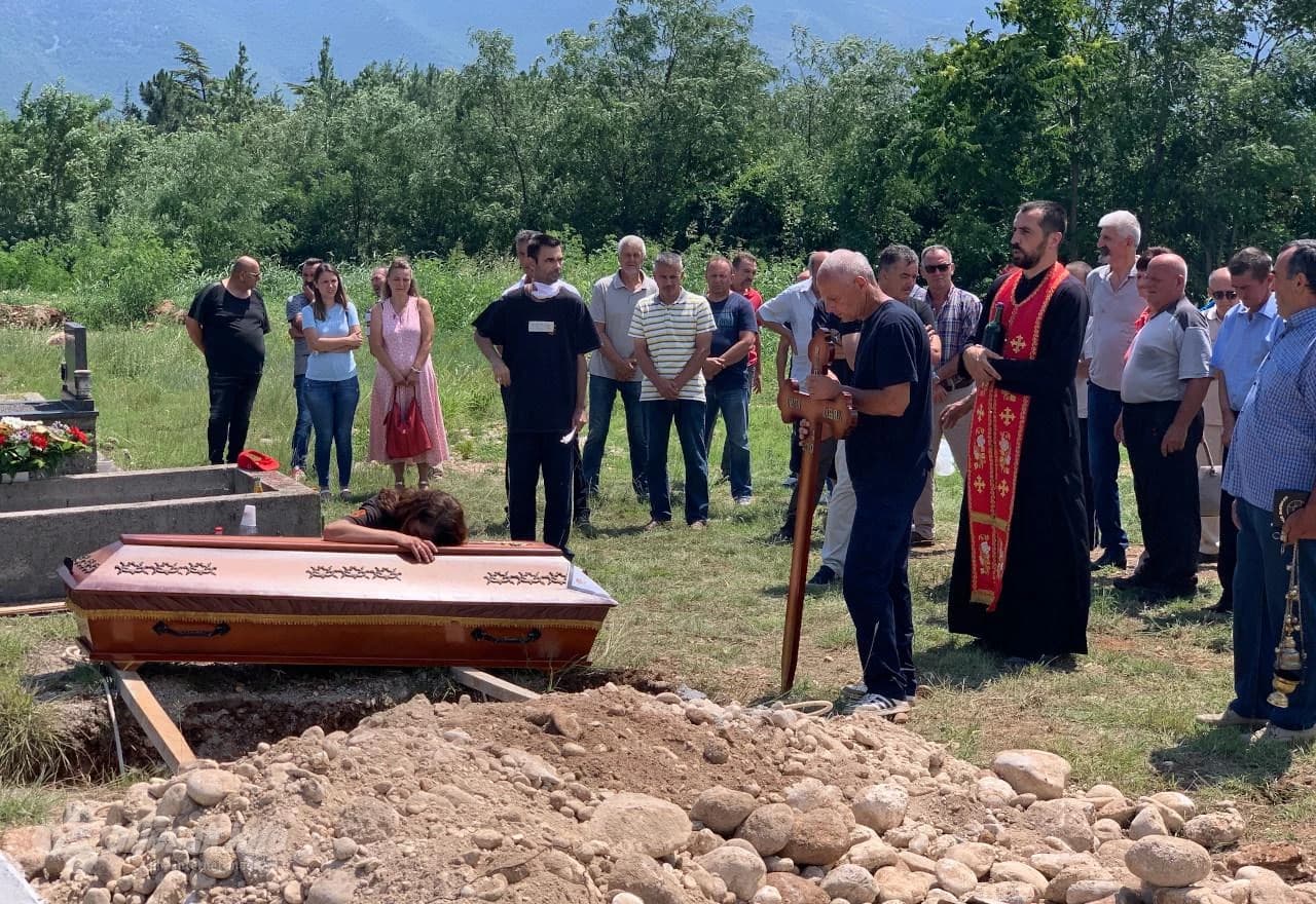 Posljednji ispraćaj pokojnog Sime Siće Janjića