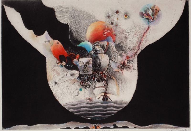 Nevjestić je u potpunosti bio predan svojim grafikama - Virgilije Nevjestić - Jedan od najvećih hrvatskih umjetnika i intelektualaca