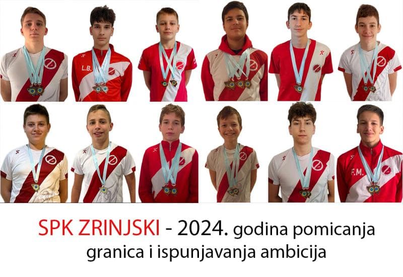 Rezultati cijele ekipe SPK Zrinjski: Ponos kluba i zajednice - Fantastična godina za Zrinjski: Medalje i titule obilježile 2024