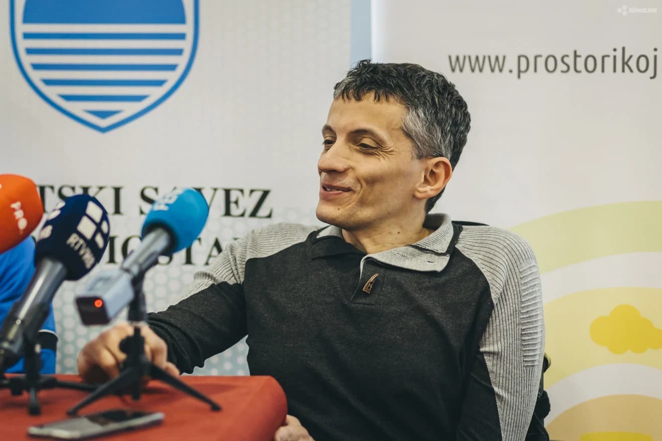 Ivica Pavlović, predsjednik Udruge paraplegičara i oboljelih od dječje paralize "Marko Ravlić" Mostar