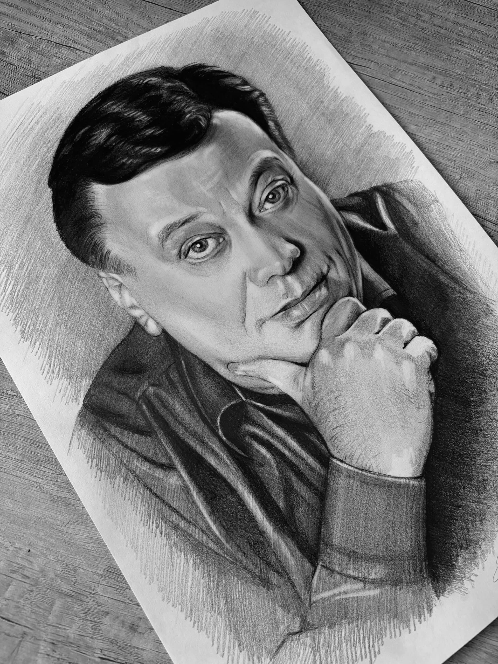 Elma Kosović prodala portret Halida Bešlića na dražbi i donirala novac organizaciji Pomozi.ba