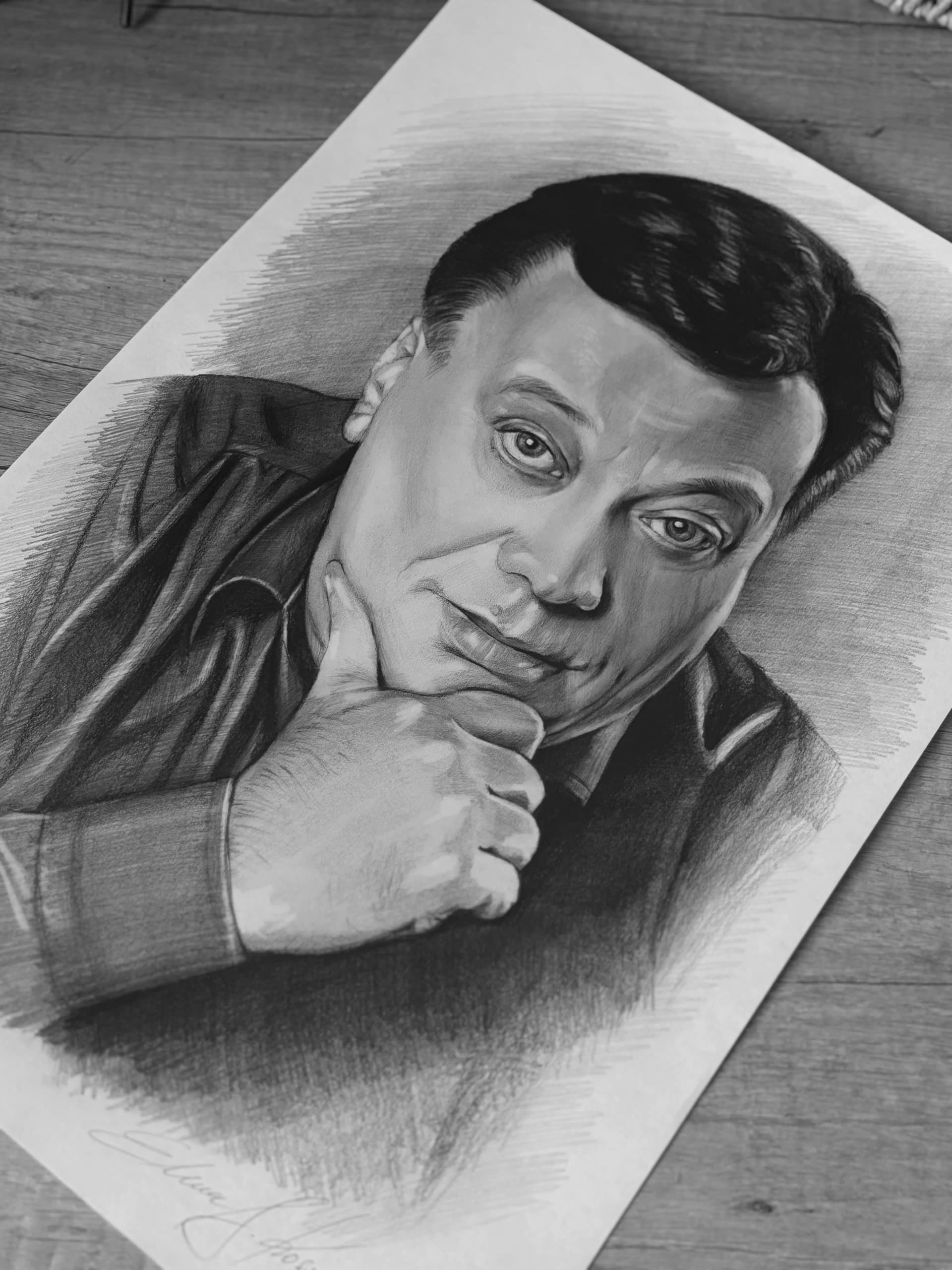 Elma Kosović prodala portret Halida Bešlića na dražbi i donirala novac organizaciji Pomozi.ba