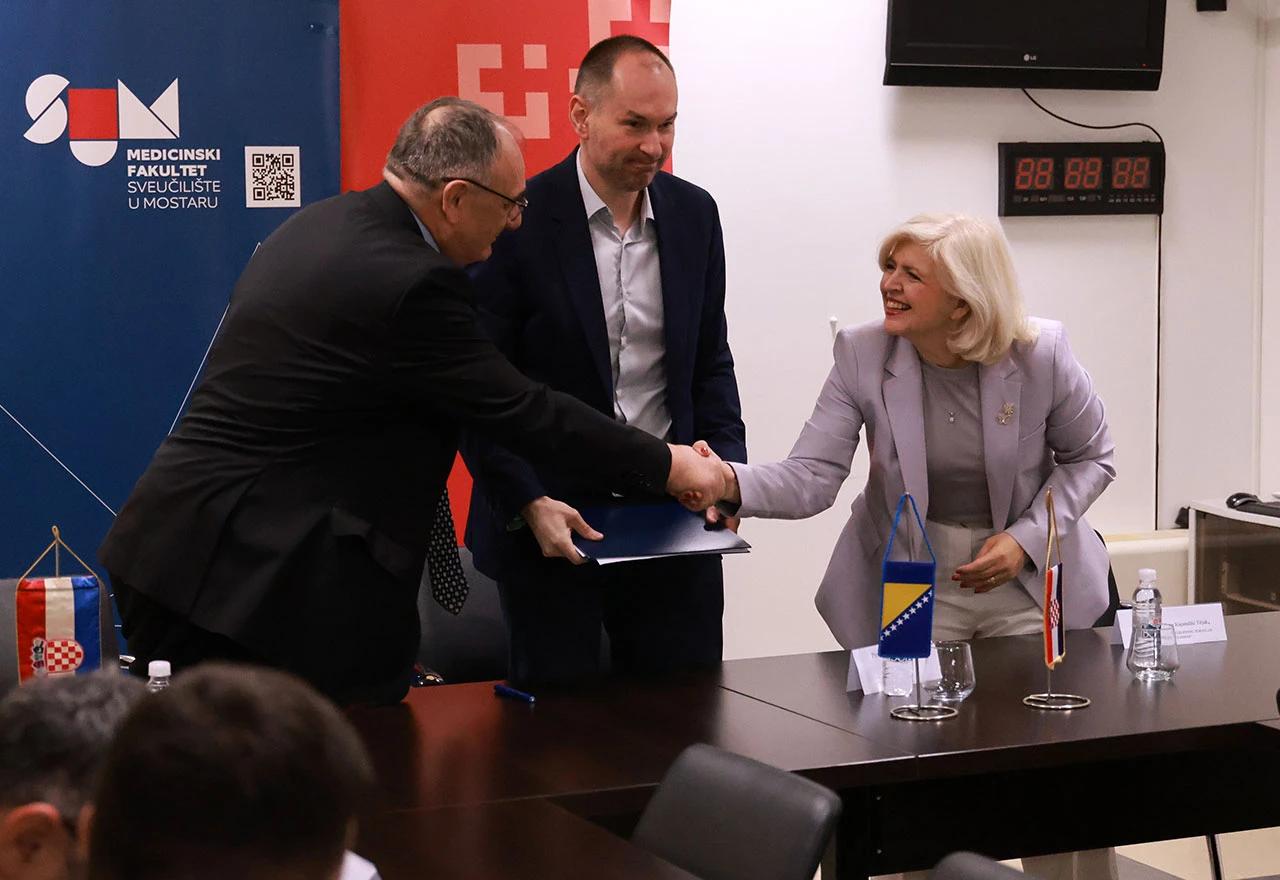 Nakon gotovo 30 godina suradnje stiže novi iskorak za Medicinski fakultet u Mostaru